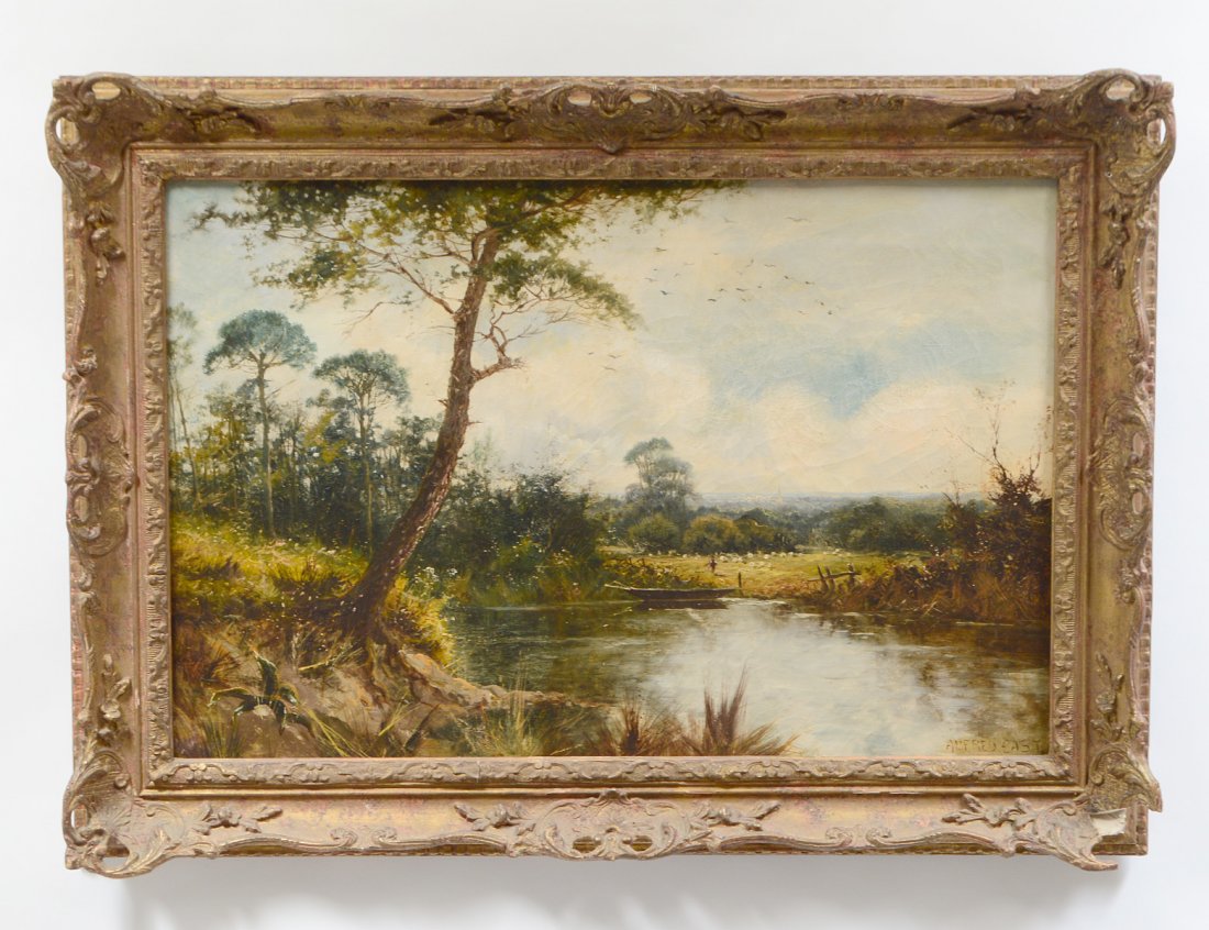 SIR ALFRED EAST (British. 1849-1913) (1 of 7)
