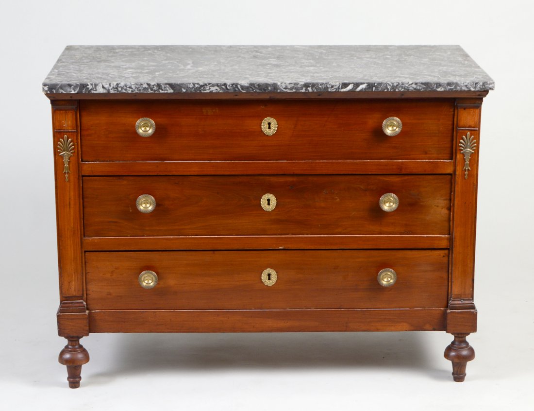 LOUIS PHILIPPE CHERRYWOOD COMMODE (1 of 4)