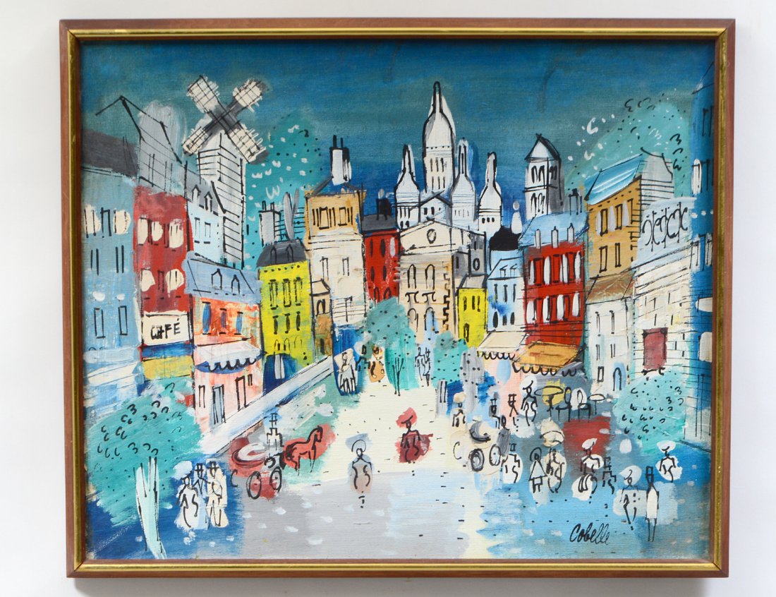 CHARLES COBELLE (French. 1902-1998) (1 of 4)