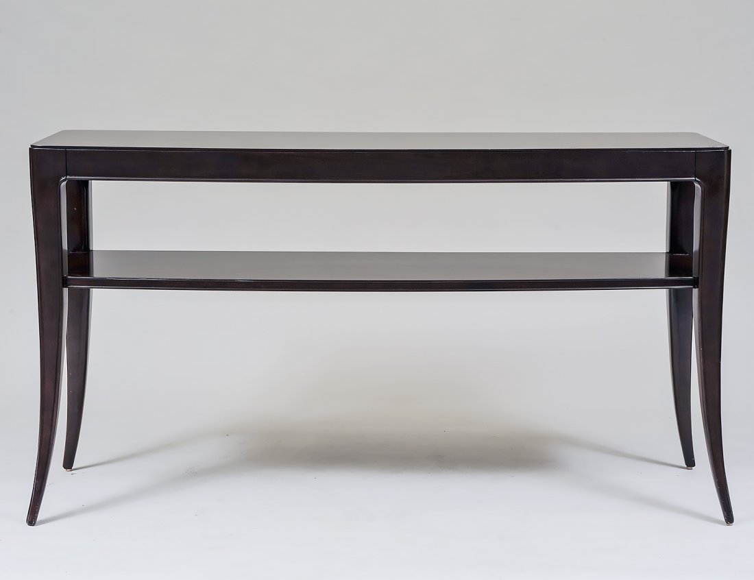 CONTEMPORARY WOOD CONSOLE TABLE (1 of 3)