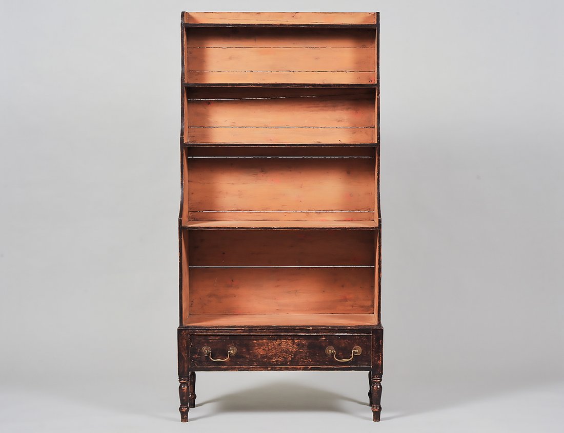 REGENCY FOUR SHELF GRADUATED ETAGERE (1 of 4)