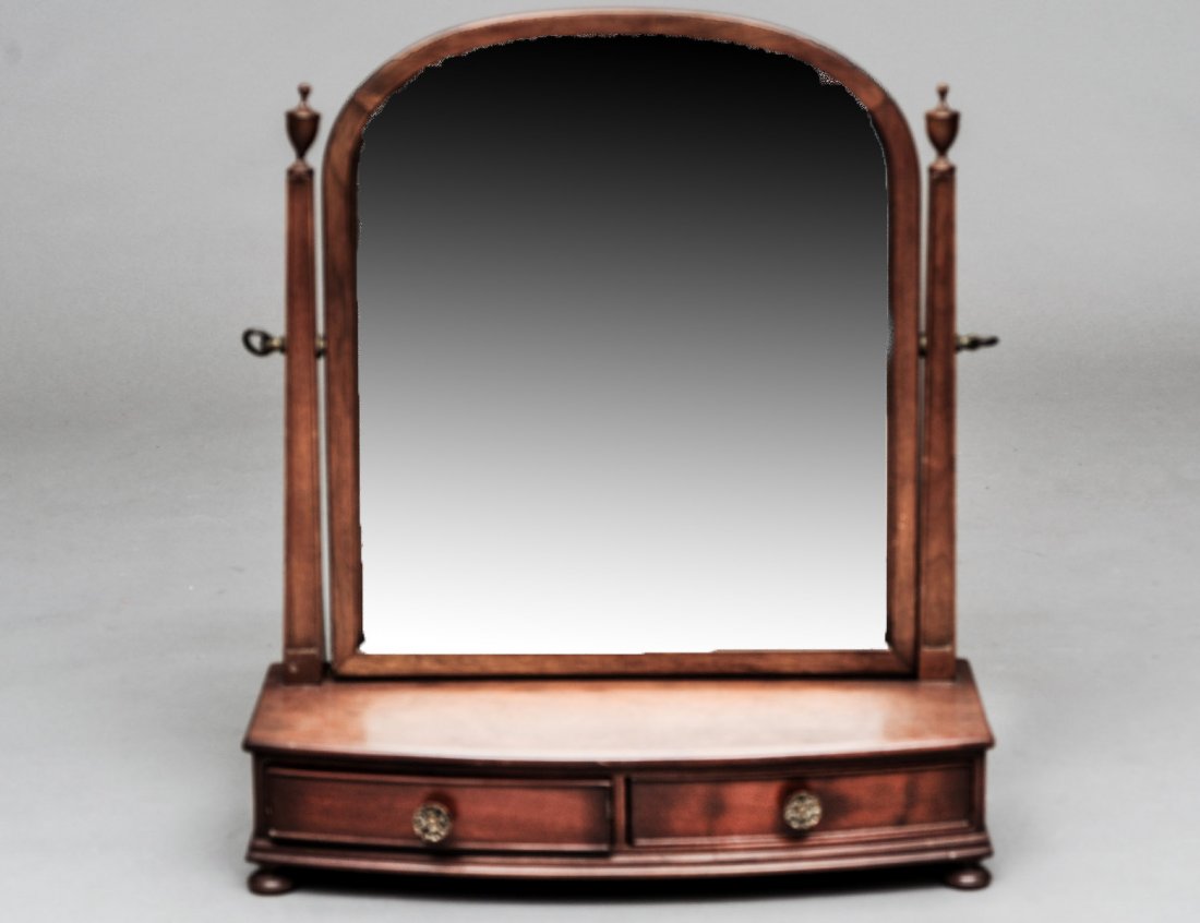 GEORGIAN STYLE SHAVING MIRROR (1 of 1)