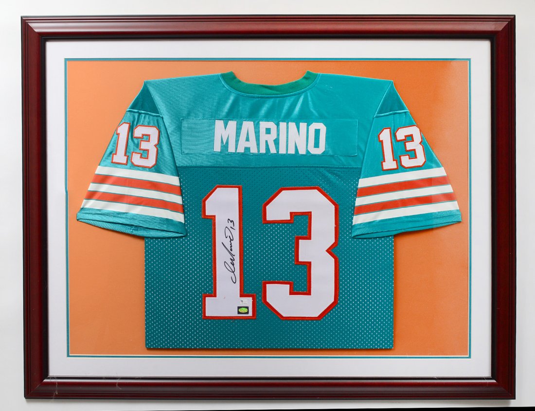 AUTOGRAPHED DAN MARINO MIAMI DOLPHINS OFFICIAL FOOTBALL (1 of 2)
