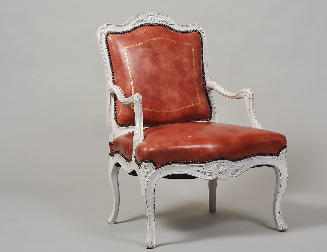 LOUIS XVI STYLE FAUTEUIL (1 of 4)