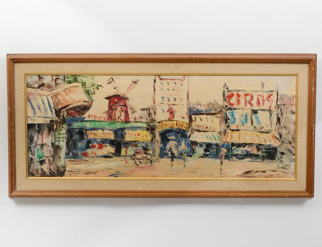 20TH CENTURY PARIS SCHOOL PAINTING (1 of 6)