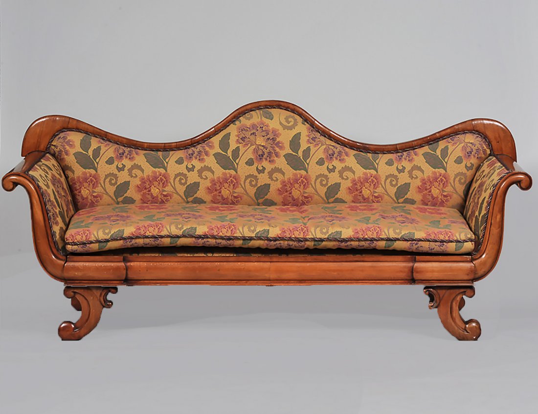 BIEDERMEIER MAPLE SOFA (1 of 3)