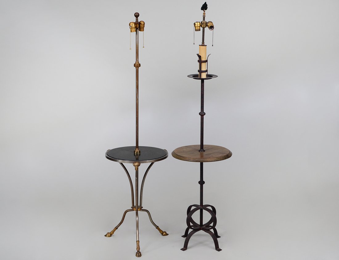 PAIR OF CONTINENTAL FLOOR LAMPS (1 of 5)