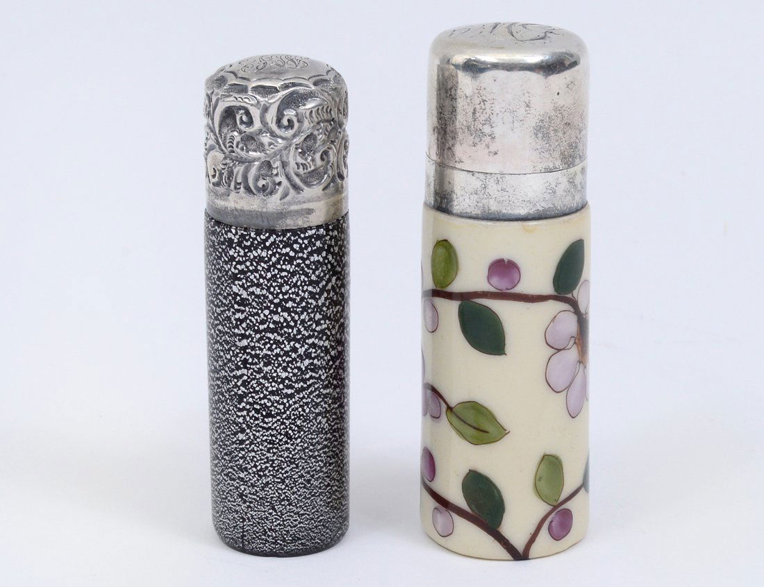 TWO PERFUME BOTTLES (1 of 2)