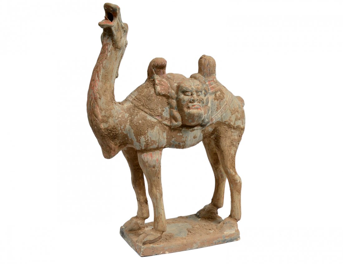 TANG STYLE POTTERY CAMEL (1 of 6)