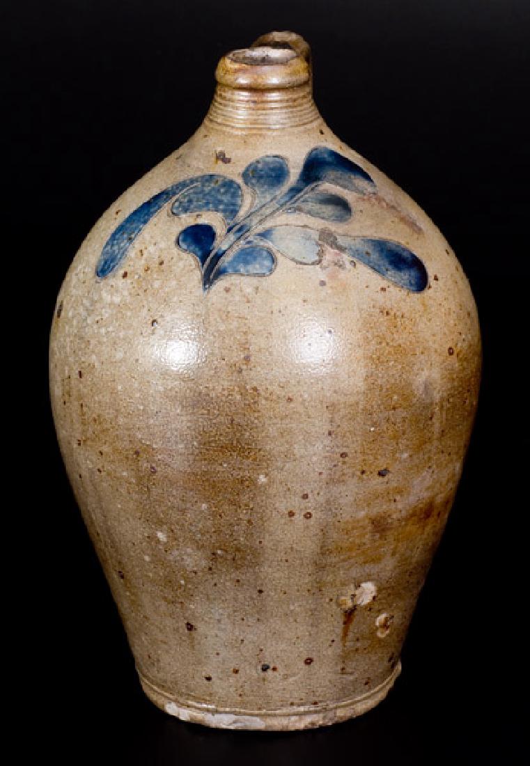 Stoneware Jug w/ Incised Decoration att. David Morgan, (1 of 3)