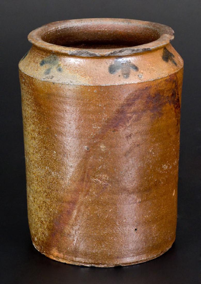 Stoneware Jar with Tassel Decoration att. James River, (1 of 4)