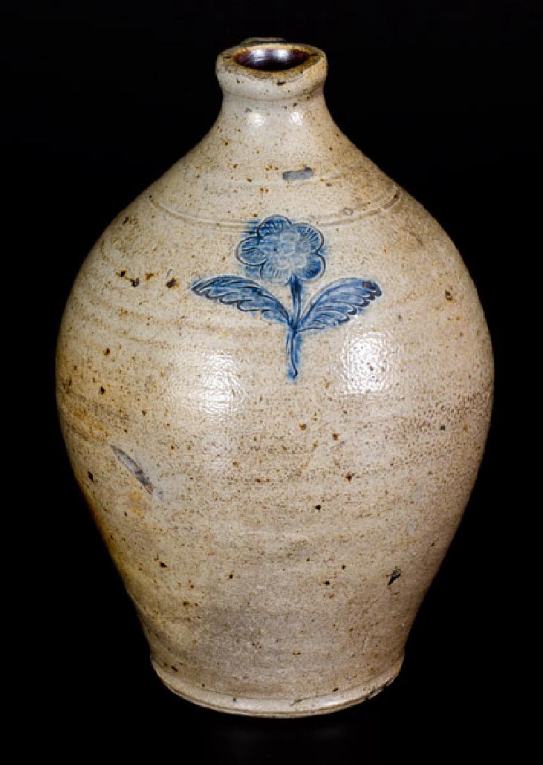 Stoneware Jug w/ Impressed Floral Decoration att. (1 of 3)