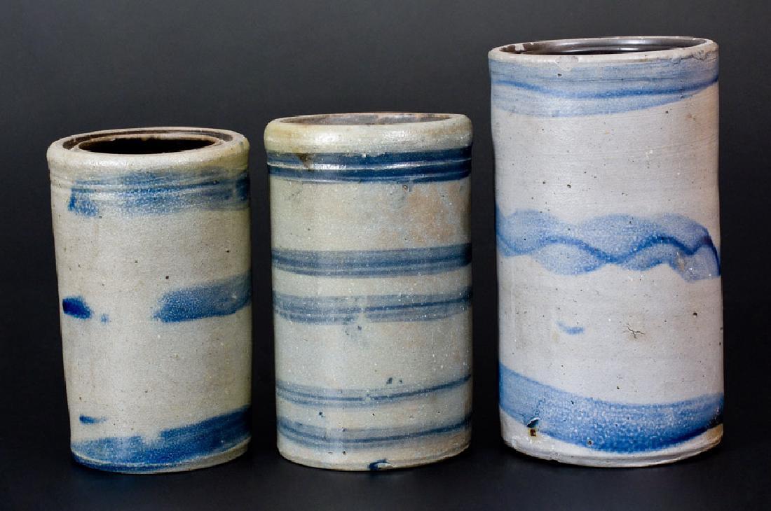 Lot of Three: Western PA Decorated Stoneware Canning (1 of 1)