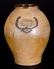 Rare C. CROLIUS (Manhattan) Stoneware QUINCES Jar - 3