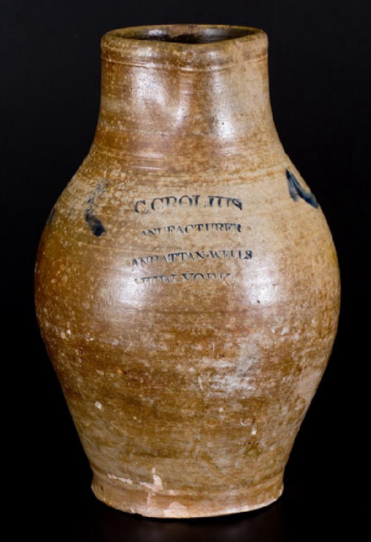 Very Rare C. CROLIUS / MANUFACTURER / MANHATTAN-WELLS / (1 of 4)