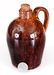 Fine Small-Sized John Bell / Waynesboro Redware Jug - 2