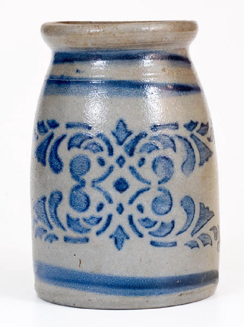 Western PA Stoneware Canning Jar with Stenciled (1 of 3)
