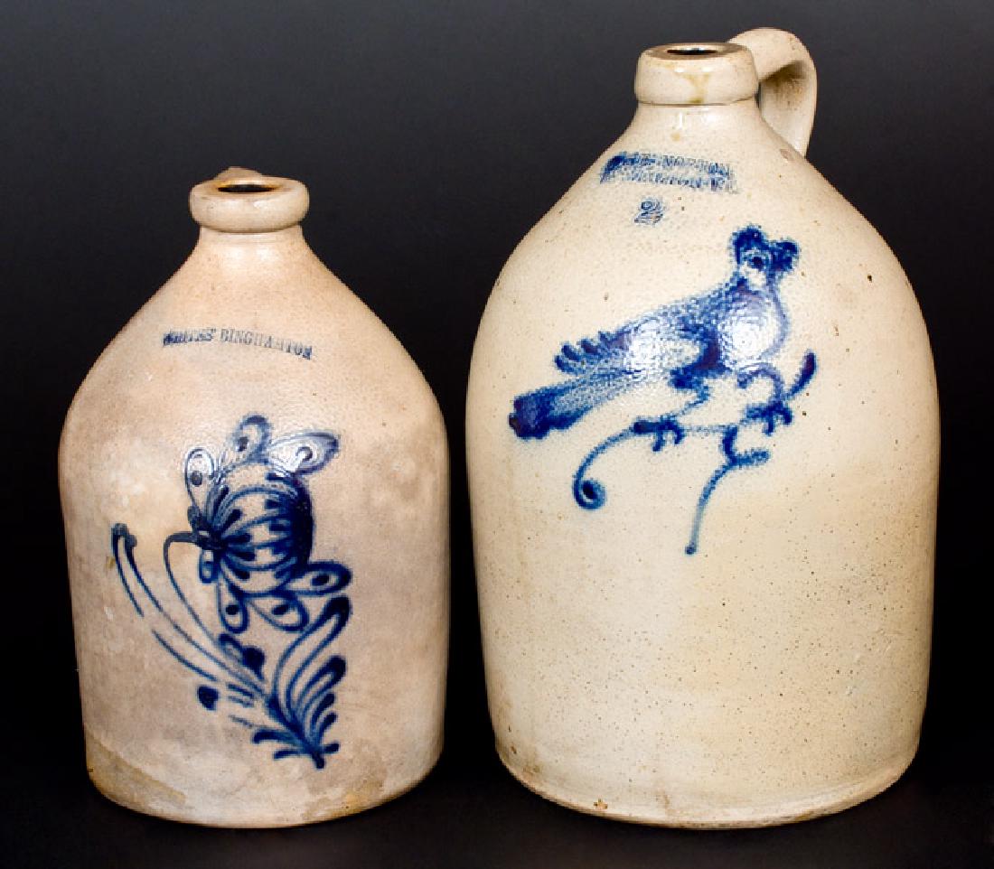 Lot of Two: Northeastern U.S. Stoneware Jugs (1 of 1)