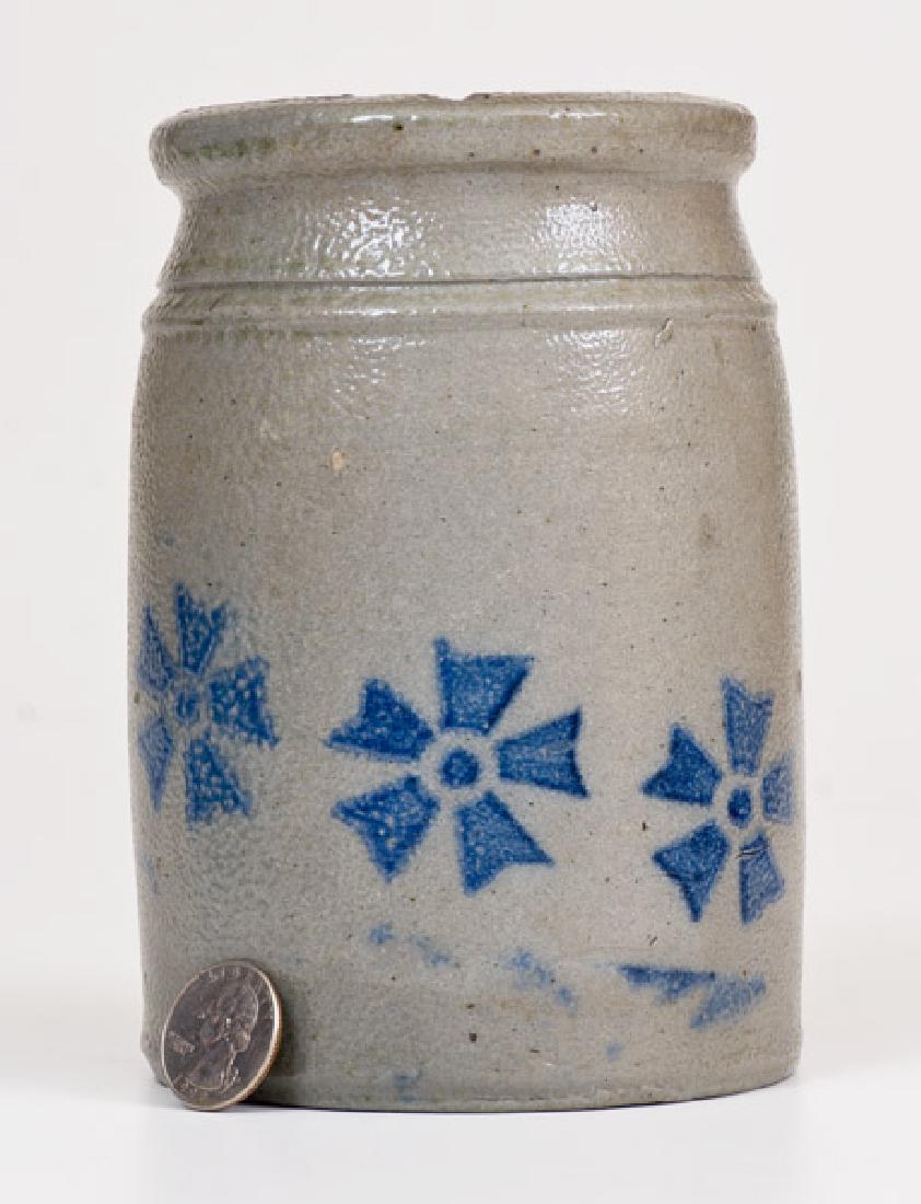 Scarce Small-Sized Western PA Stoneware Canning Jar w/ (1 of 4)