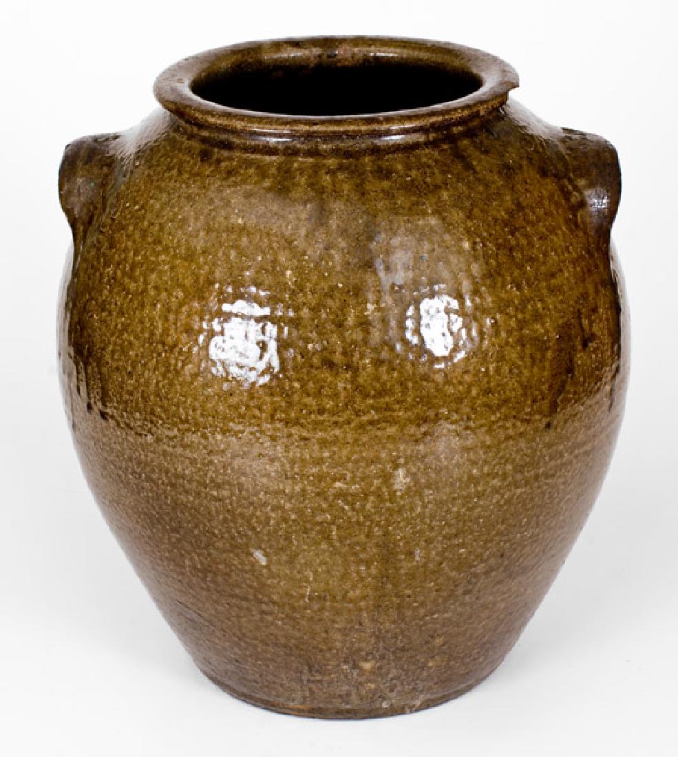 Rare 5 Gal. JCM Stoneware Jar, attrib. Daniel Seagle, (1 of 5)