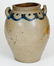 2 Gal. Stoneware Jar with Brushed Decoration att. C.