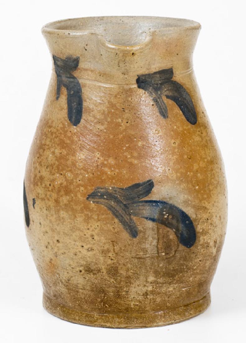 Decorated Half-Gallon Stoneware Pitcher, Baltimore, (1 of 4)
