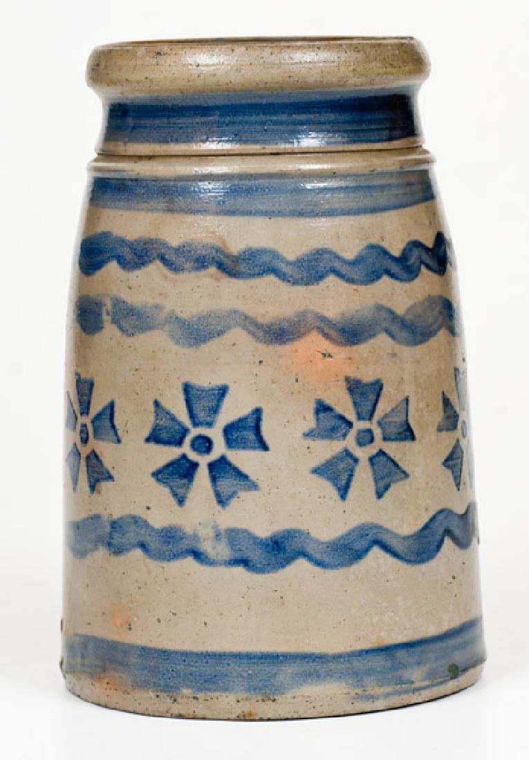 Rare Western PA Stoneware Canning Jar w/ Profuse (1 of 3)