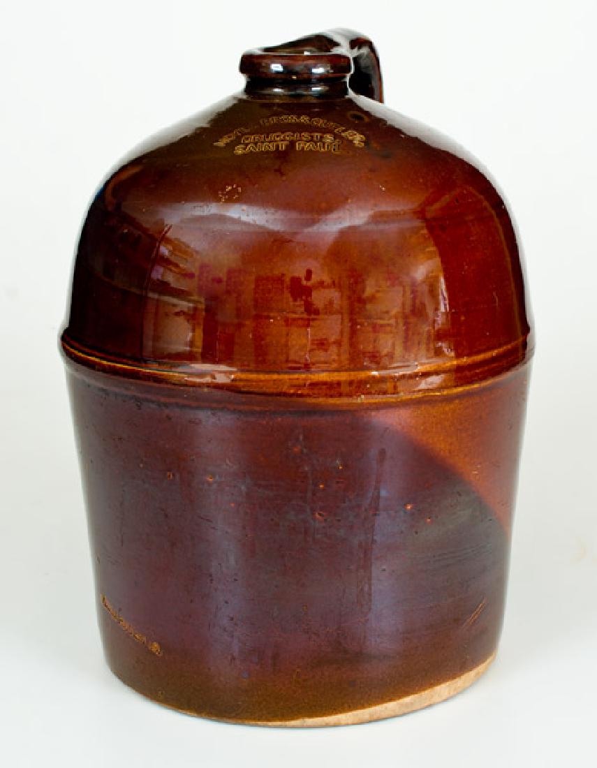 PEORIA POTTERY (Illinois) Jug, MEYER BROS & CO.