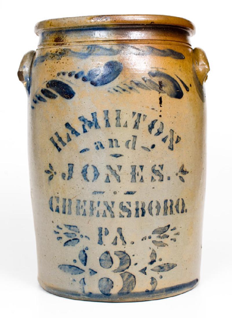 Hamilton & Jones, Greensboro, PA Stoneware Jar (1 of 1)