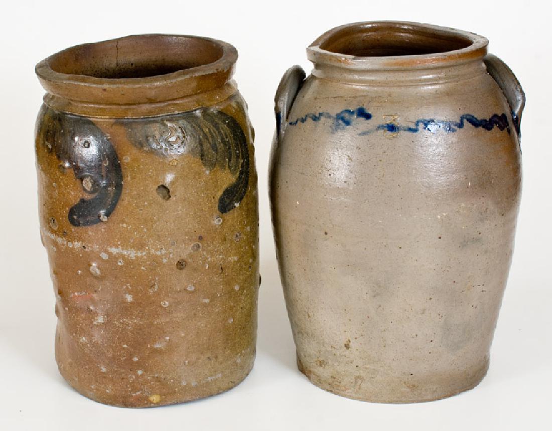 Lot of Two: Richmond, VA Area Stoneware Jars (1 of 2)