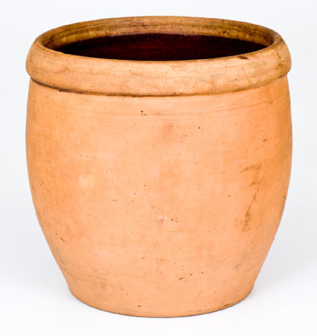 Rare J. FEEG, Berks County, PA Redware Jar (1 of 2)