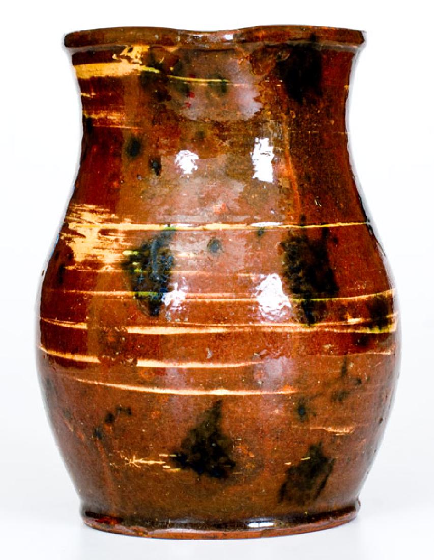 Slip-Decorated Redware Pitcher, attributed to the (1 of 4)