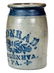 1/2 Gal. A. CONRAD / NEW GENEVA, PA Stoneware Jar with - 2
