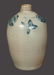 1 1/2 Gal. JOHN BELL Stoneware Jug with Dotted Tulip