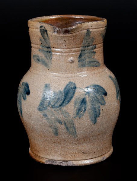 Half-Gallon Stoneware Pitcher att. Richard Remmey, (1 of 3)