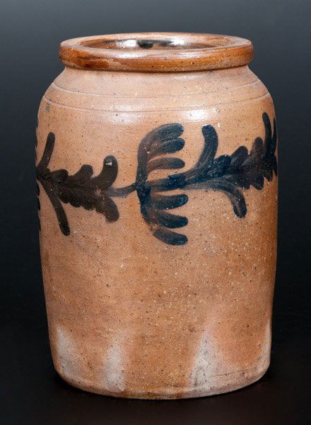 Half-Gallon Philadelphia, Pennsylvania Stoneware Jar (1 of 2)