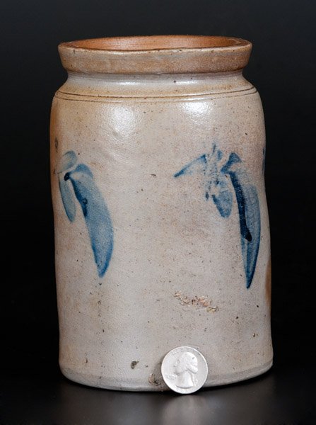 One-Quart Southeastern Pennsylvania Stoneware Jar (1 of 2)