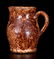 Very Fine JOHN BELL (Waynesboro, PA) Diminutive Redware