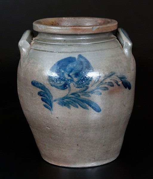 Stoneware Jar att. J. P. Schermerhorn, James River, (1 of 3)