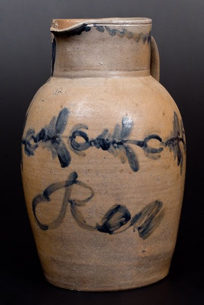 Rare attrib. Wells & Richards, Reading, PA Stoneware (1 of 4)