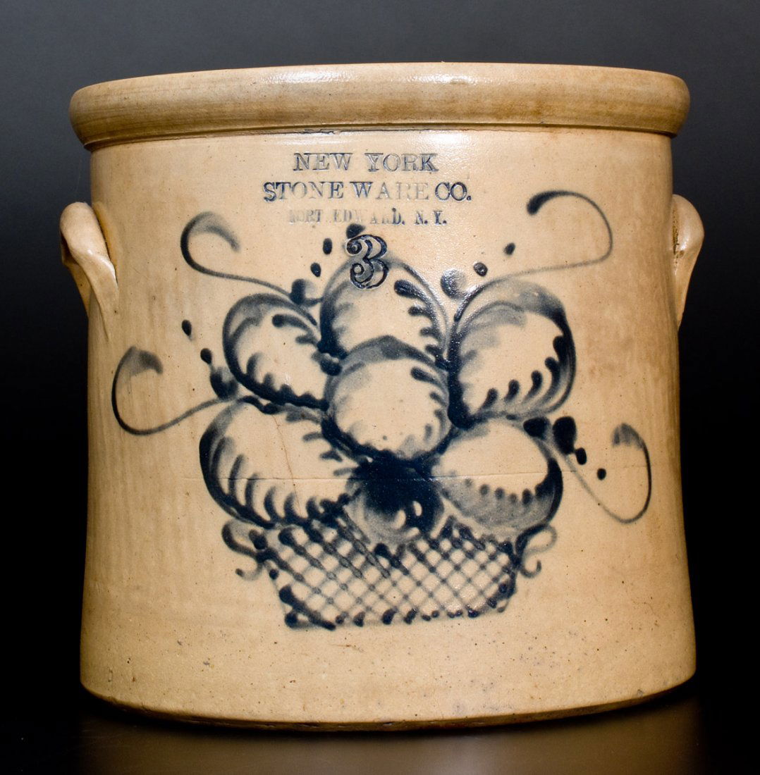 NEW YORK STONEWARE CO. / FORT EDWARD, N.Y. Stoneware Oct 22, 2016
