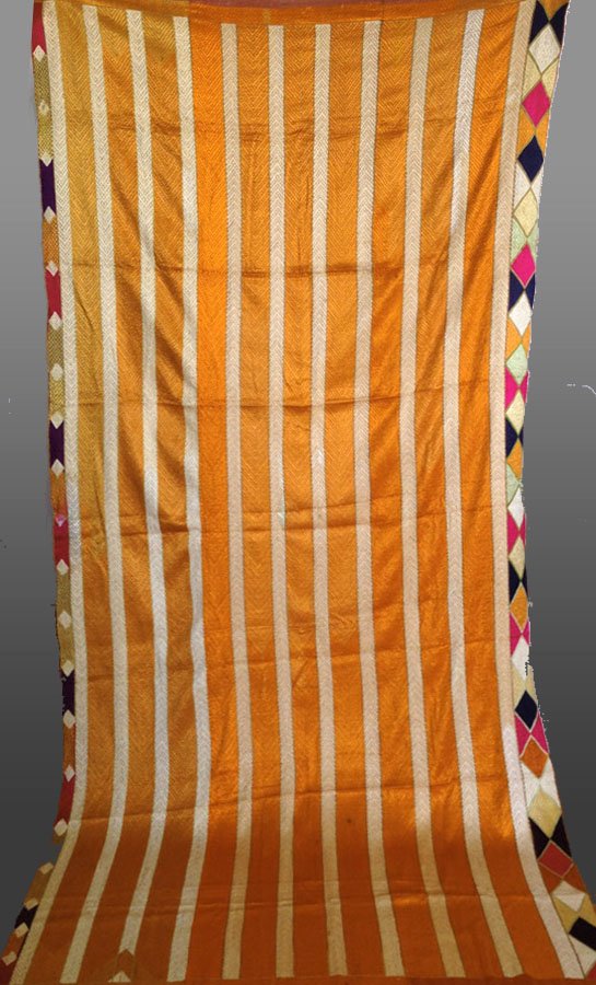 Antique Bagh Phulkari Indian Textile - Fine Embroidery (1 of 9)