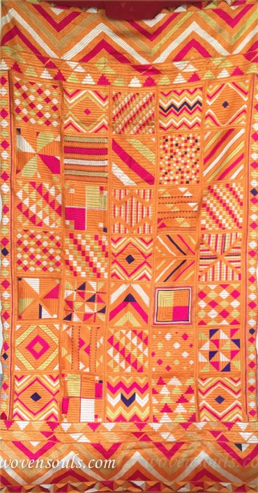 Rare Bawan Bagh Phulkari Textile Art (1 of 6)