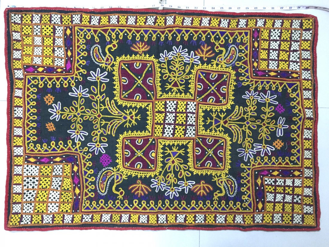 Ceremonial Rabari Cradle Cloth Textile (1 of 8)