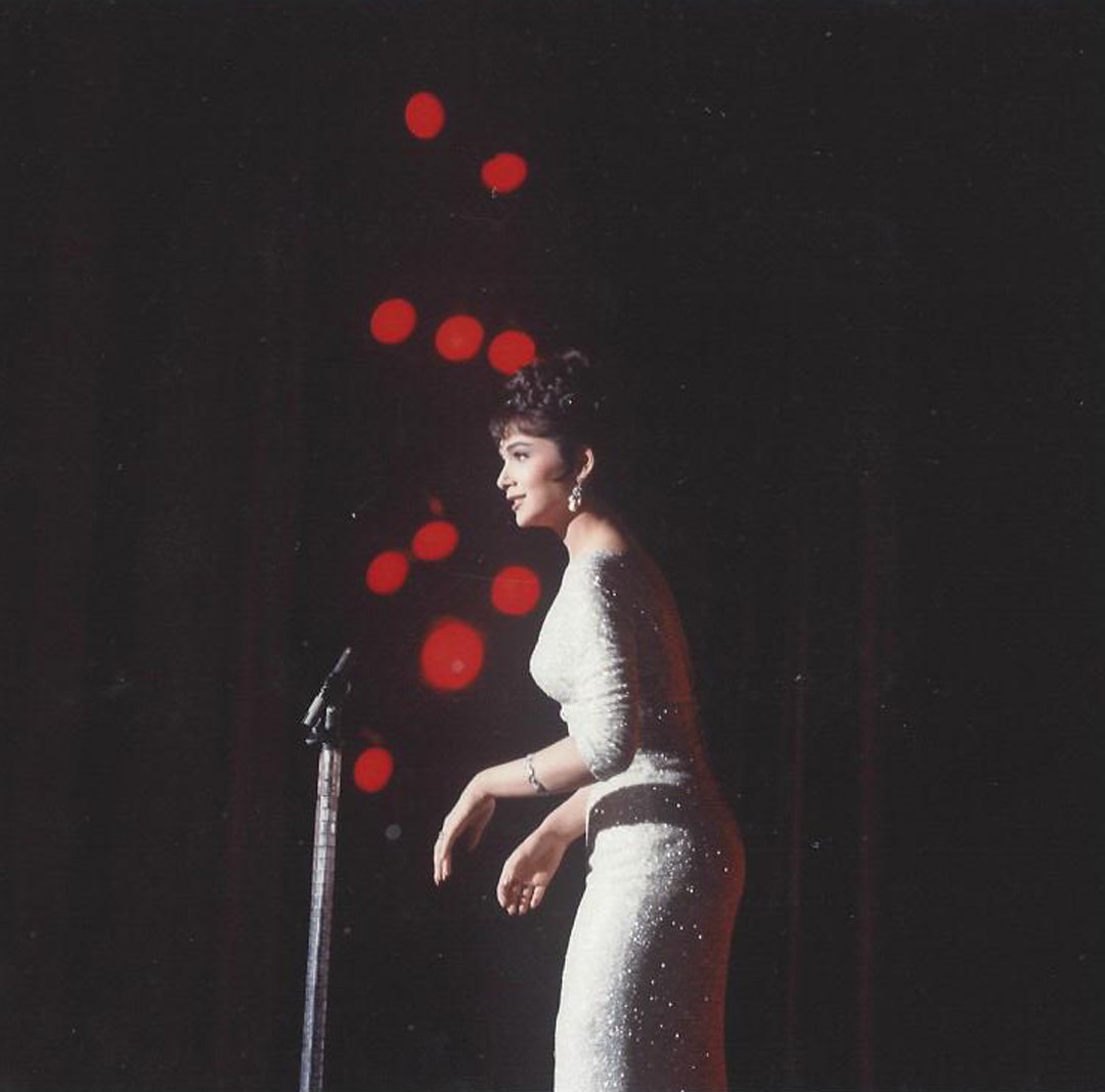 Leo Fuchs, Suzanne Pleshette, 1962: LEO FUCHS, Suzanne Pleshette, 1962. Color photo. Gallery press print. Unsigned. Exhibition label: Academy of Motion Picture Arts and Sciences Shooting Stars: Photographs by Leo Fuchs. Photographer: Le