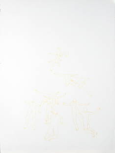 Sandeep Mukherjee (Indian, b. 1963) Five works of: Sandeep Mukherjee (Indian, b. 1963) Five works of art: Untitled, 1999; Mixed media on paper; 30" x 22 1/4" (sheet); Provenance: Dan Bernier Gallery, Los Angeles; 1 Untitled Drawing, 1998; Colored penc