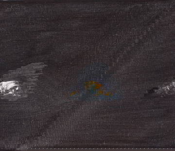 Cornelius Volker (German, b. 1965) Asche (Ashes),: Cornelius Volker (German, b. 1965) Asche (Ashes), 2001; Oil on canvas (four parts); Signed and dated; 9 7/8" x 12" each; Exhibition: "Heike Kati Barath, Jeff Elrod, Sarah Rapson, Tam Van Tran, Corneli