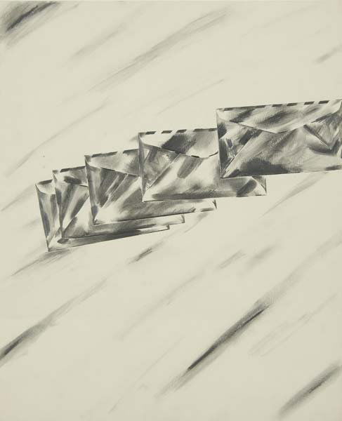 Robert Moskowitz (American, b. 1935) Untitled; Pe: Robert Moskowitz (American, b. 1935) Untitled; Pencil on paper; 22" x 18" (sheet); Provenance: Leo Castelli Gallery, New York; Private Collection, New York