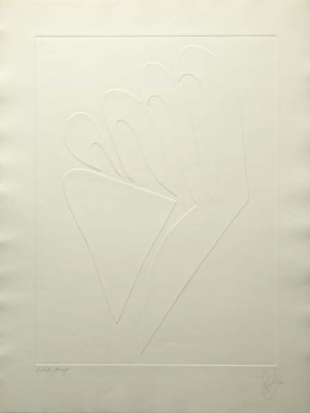 Jack Youngerman (American, b. 1926) White Portfol: Jack Youngerman (American, b. 1926) White Portfolio, 1972; Portfolio of six intaglios; Signed, dated and marked Artist Proof; 36" x 27" (sheet) each; Provenance: Estate of Joshua P. Smith, Washington,