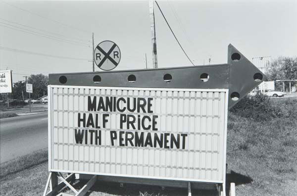 Lee Friedlander (American, b. 1934) Alabama, 1965; G: Lee Friedlander (American, b. 1934) Alabama, 1965; Gelatin silver print; Signed, dated and titled; 14" x 17" (sheet)